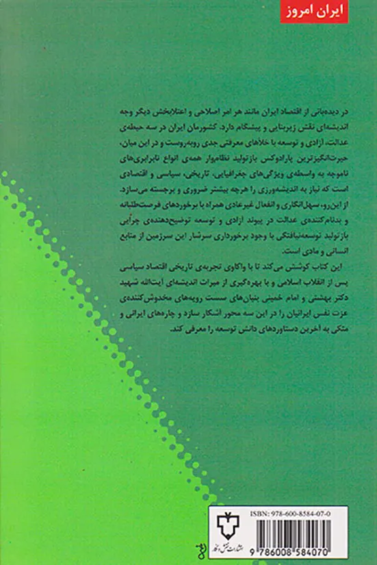 عدالت اجتماعی آزادی و توسعه در ایران امروز